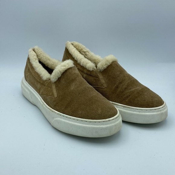 M. Gemi Shoes - M.Gemi Womens Brown Slip On Round Toe Casual Moccasin Shoes Size US 6.5